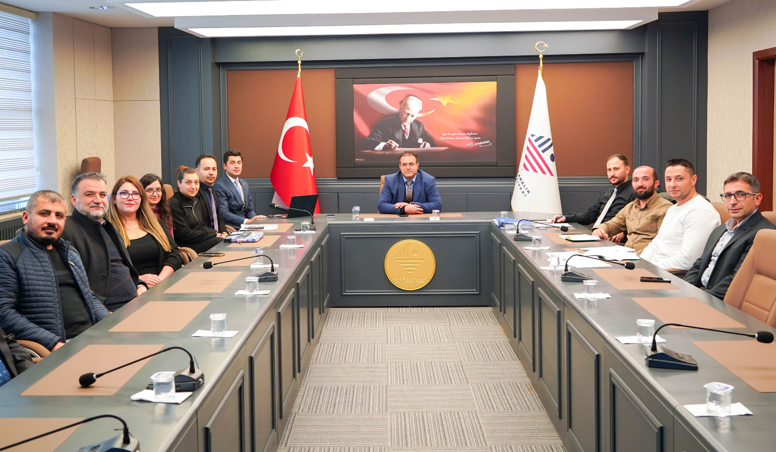 Kalite ve Akreditasyon Çalışmaları Kapsamında Rektörlüğe Sunum Yapıldı